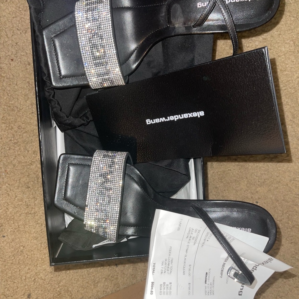 Alexander wang open top heels